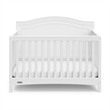 Stork Craft USA Graco Paris Wood 4-in-1 Convertible Crib in White
