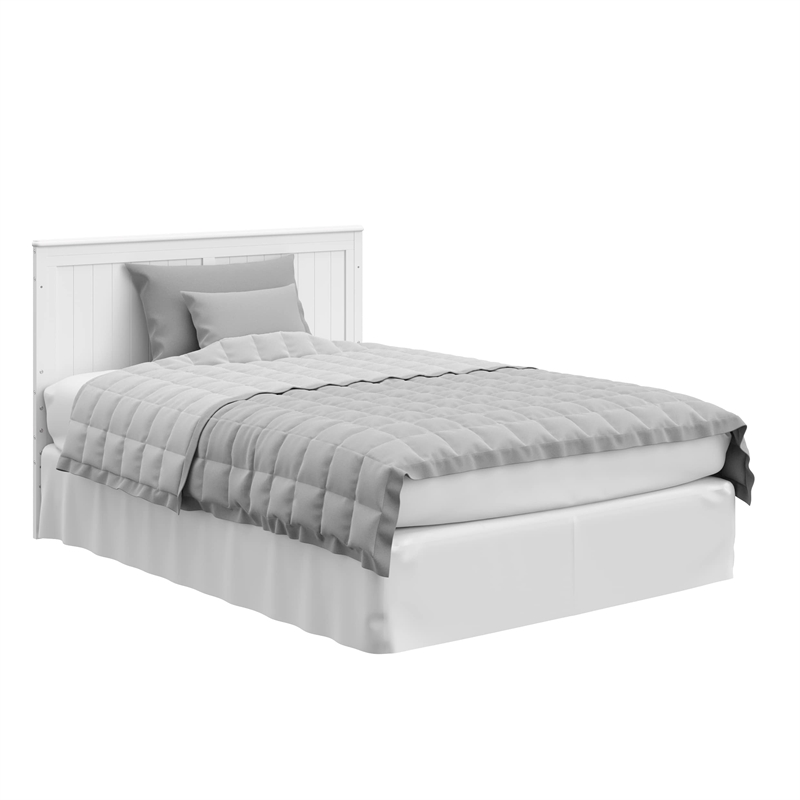 Stork Craft USA Graco Hadley Wood 4-in-1 Convertible Crib & Changer in White