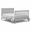 Stork Craft USA Graco Hadley Wood 4-in-1 Convertible Crib & Changer in Gray