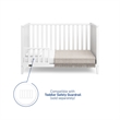 Stork Craft USA Graco Melbourne Wood 3-in-1 Convertible Crib in White