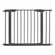 Stork Craft USA Graco Babysteps Premium Metal Walk-Thru Safety Gate in Gray