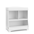 Stork Craft USA Graco Benton Wood Changing Table w/ Storage and Topper in White