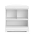 Stork Craft USA Graco Benton Wood Changing Table w/ Storage and Topper in White