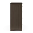 Stork Craft USA Graco Hadley 4-Drawer Wood Chest in Brown Finish