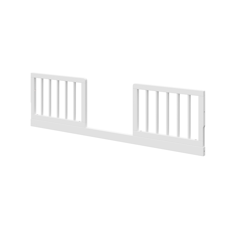 Stork Craft USA Graco Universal Wood Toddler Safety Guardrail Kit-Dowel in White