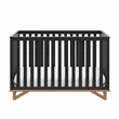 Stork Craft USA Santa Monica 5-in-1 Engineered Wood Convertible Crib in Black