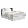 Stork Craft USA Santa Monica 5-in-1 Engineered Wood Convertible Crib in Black