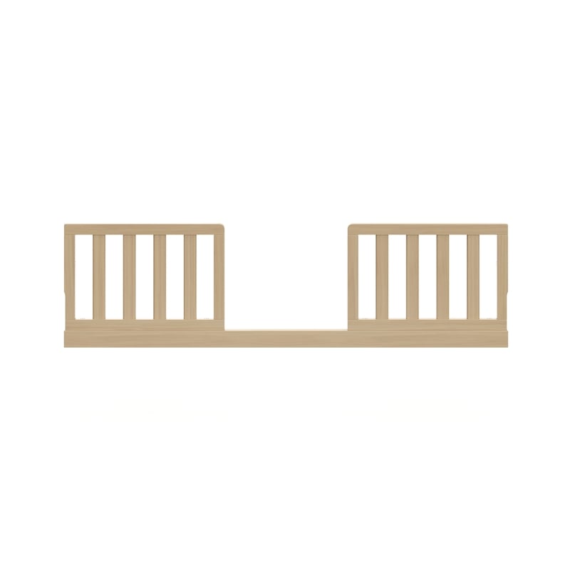 Stork Craft USA Universal Wood Toddler Safety Guardrail Kit in Driftwood