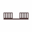 Stork Craft USA Universal Wood Toddler Safety Guardrail Kit in Espresso