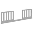 Stork Craft USA Universal Wood Toddler Safety Guardrail Kit in Pebble Gray