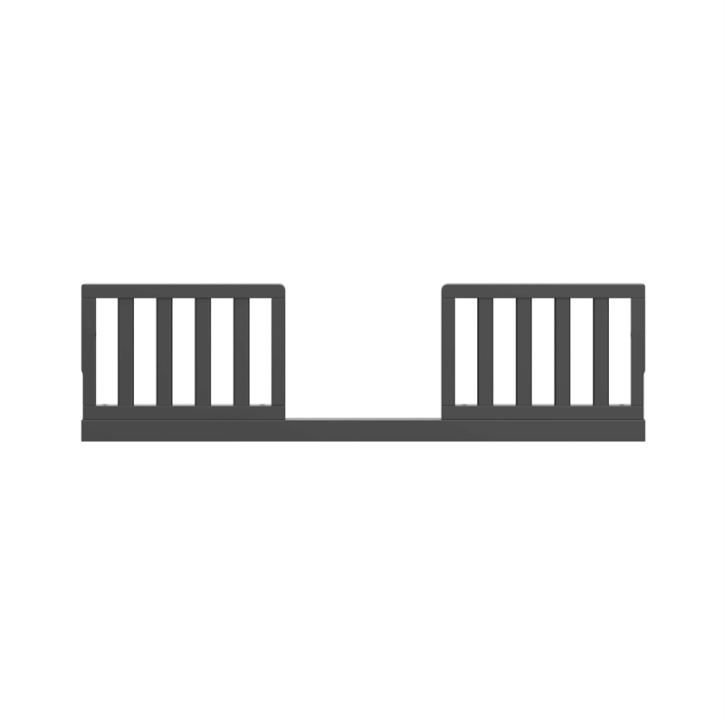 Stork Craft USA Universal Wood Toddler Safety Guardrail Kit in Gray