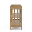 Stork Craft USA Teddi Wood Changing Table with Changing Pad in Driftwood