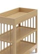 Stork Craft USA Teddi Wood Changing Table with Changing Pad in Driftwood