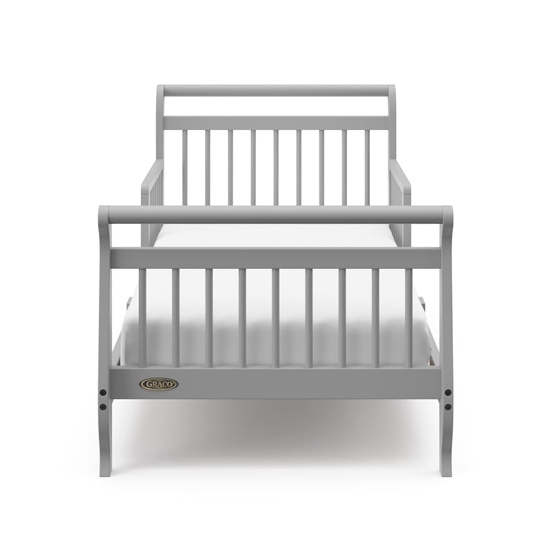 Graco Classic Sleigh Toddler Bed - Pebble Gray