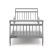 Graco Classic Sleigh Toddler Bed - Pebble Gray