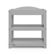 Graco Customizable Changing Table with Water-Resistant Changing Pad Pebble Gray