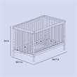 Storkcraft Hillcrest 4-in-1 Convertible Crib - Natural