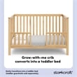 Storkcraft Hillcrest 4-in-1 Convertible Crib - Natural