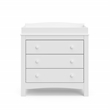 Graco Benton 5 in 1 Convertible Crib with Noah 3 Drawer Chest - White