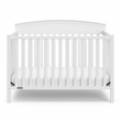 Graco Benton 5 in 1 Convertible Crib with Noah 3 Drawer Chest - White