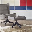 Tommy Hilfiger Helios Swivel Footstool in Gray