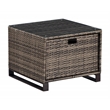 Tommy Hilfiger Oceanside Outdoor Side Table with Storage in Brown