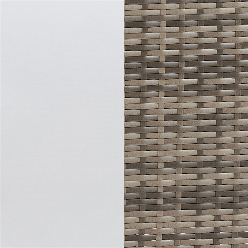 Tommy Hilfiger Oceanside Outdoor Arm Chair in Gray and Brown