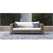 Tommy Hilfiger Oceanside Outdoor Loveseat in Gray and Brown