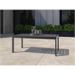 Tommy Hilfiger Monterey Outdoor Coffee Table in Gray Gunmetal