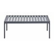 Tommy Hilfiger Monterey Outdoor Coffee Table in Gray Gunmetal