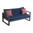 Tommy Hilfiger Monterey Outdoor Sofa in Gray Gunmetal