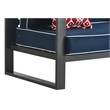 Tommy Hilfiger Monterey Outdoor Sofa in Gray Gunmetal
