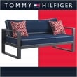 Tommy Hilfiger Monterey Outdoor Sofa in Gray Gunmetal