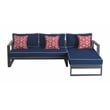 Tommy Hilfiger Monterey Outdoor Sectional in Gray Gunmetal