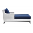 Tommy Hilfiger Hampton Outdoor Daybed Coastal White and Navy