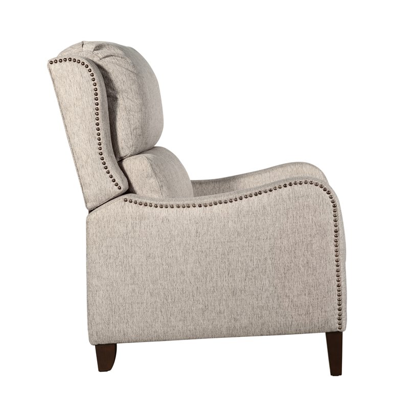 Tommy Hilfiger Eddington Modern Recliner Chair Classic Beige Melange