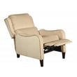Finch Eddington Recliner Accent Chair in Two-Toned Cream