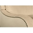 Finch Eddington Recliner Accent Chair in Two-Toned Cream