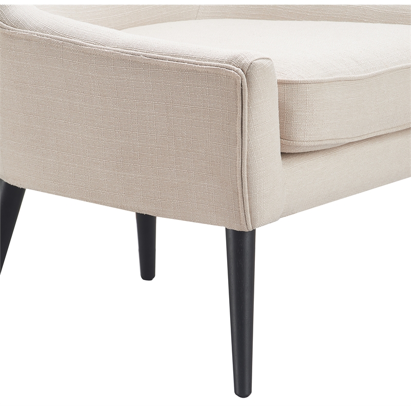 Tommy Hilfiger Auburn Wingback Chair Natural Ivory