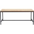 Tommy Hilfiger Robson Solid Wood and Metal Dining Table in Brown