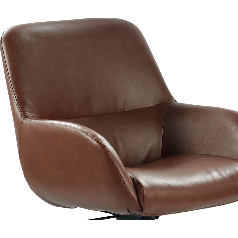 Tommy Hilfiger Forester Leather Office Chair Brown