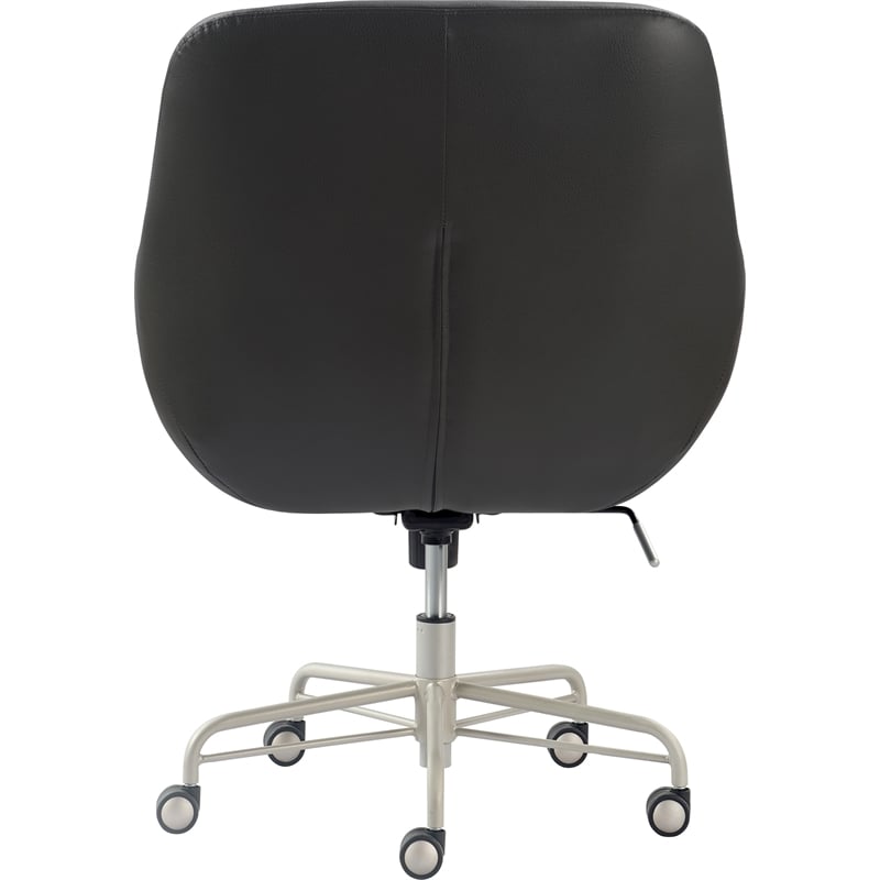 Tommy Hilfiger Forester Leather Office Chair Gray