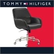 Tommy Hilfiger Forester Leather Office Chair Gray