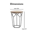 Tommy Hilfiger Avalon Round Side Table