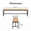 Tommy Hilfiger Robson Dining Bench
