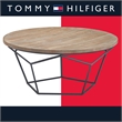 Tommy Hilfiger Avalon Round Coffee Table Brown
