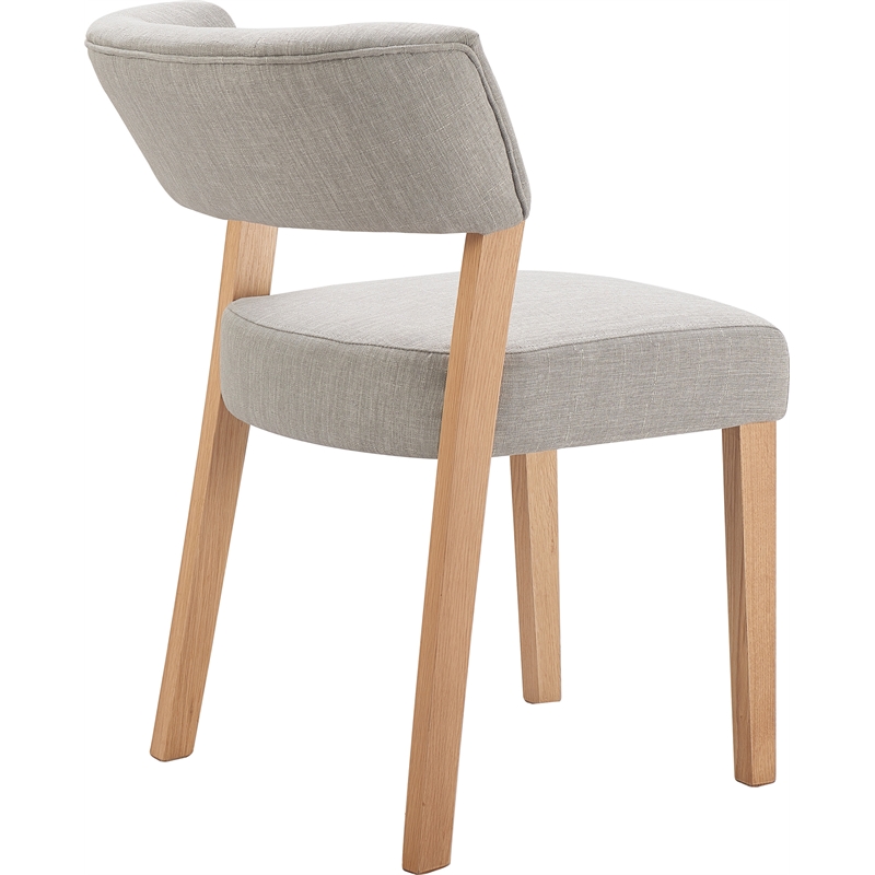 Tommy Hilfiger Waltham Dining Chair Set of 2 Light Gray