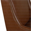 Tommy Hilfiger Andover Leather Accent Chair Cognac Brown