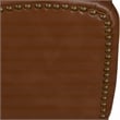Tommy Hilfiger Andover Leather Accent Chair Cognac Brown