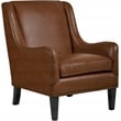 Tommy Hilfiger Andover Leather Accent Chair Cognac Brown